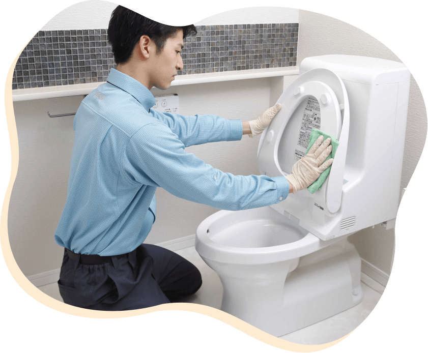 トイレクリーニング イメージ